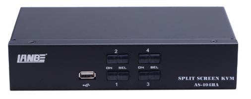 AS-404HA HDMI 4-Screens Splicer  with KVM function