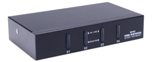 AS-41DA（DVI KVM Switch with audio, 4ports）