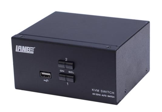 AS-22HA（HDMI KVM Switch, 2ports，Dual-Monitor）